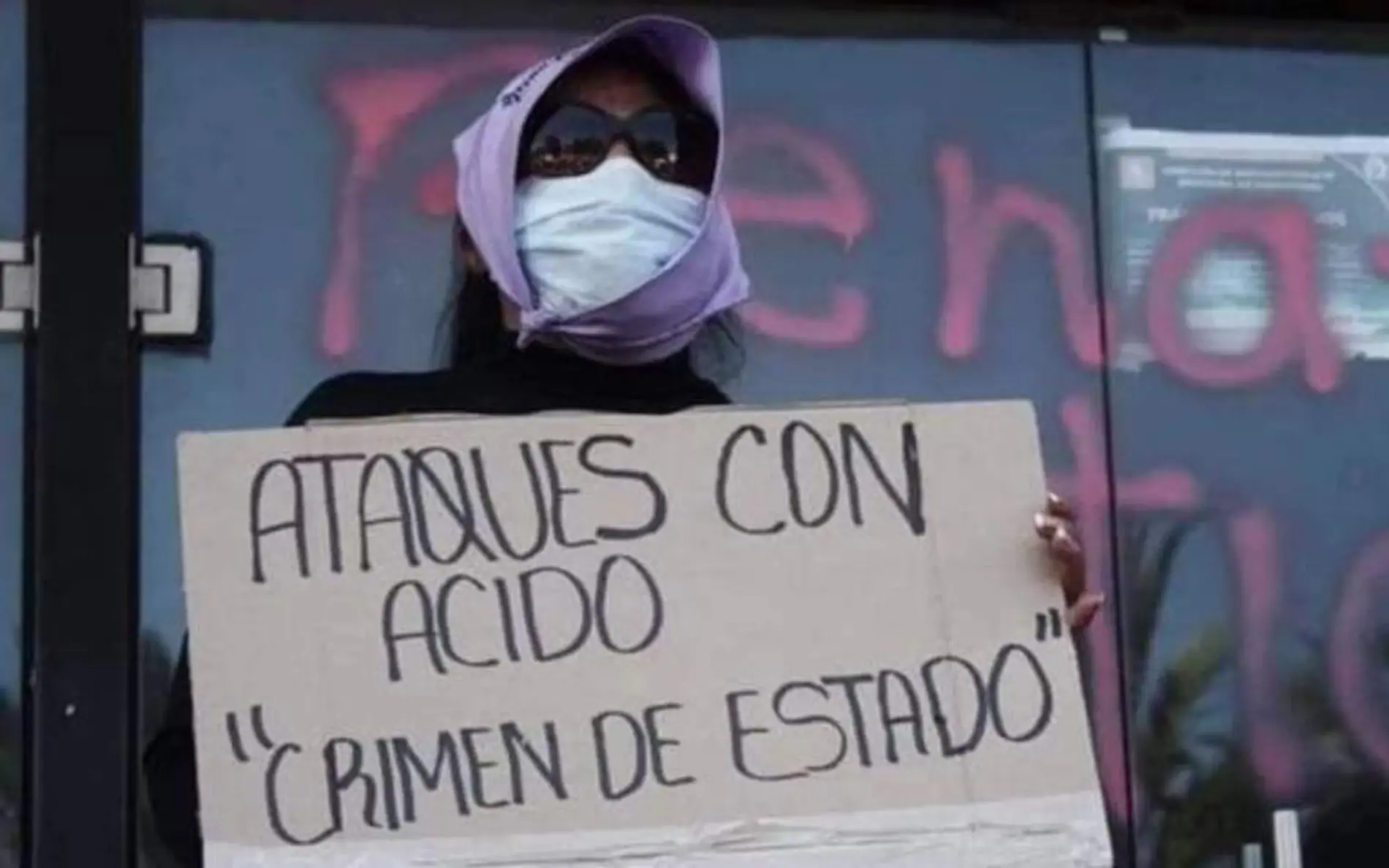 En México 39 mujeres atacadas con ácido  